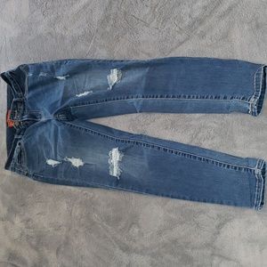 COPY - Wax Jean Butt, I Love You Juniors Distressed Skinny Jeans Size 11